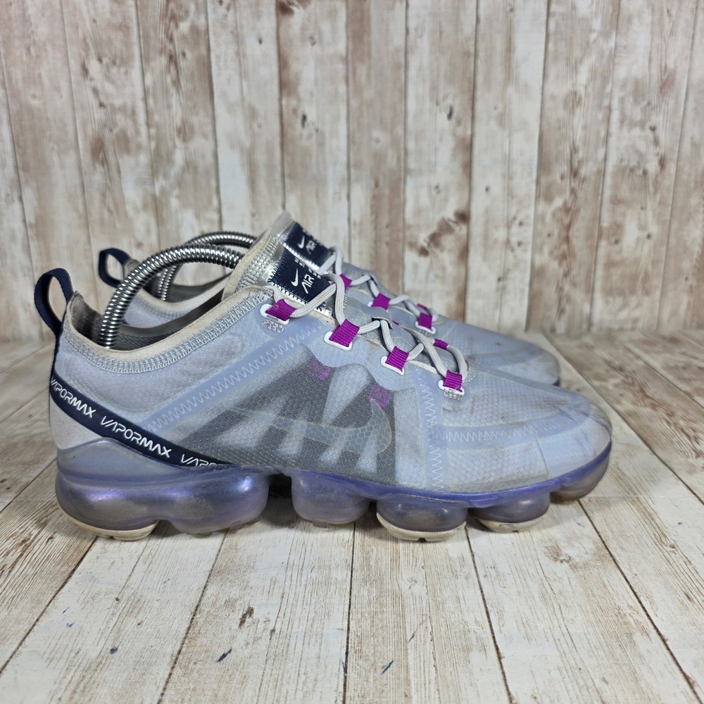 Nike Air‎ VaporMax 2019 Running Shoes Purple Accents AR6632-023 Women's 10